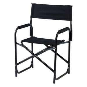 режисьорски стол E-Z UP® - стандартен размер, черен