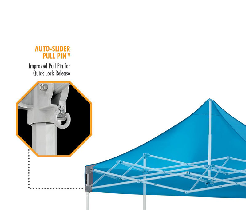 Шатра Endeavor технология Auto-Slider Pull Pin™