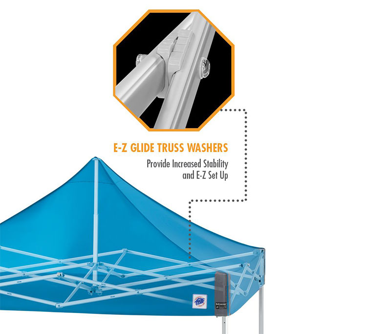 Шатра Endeavor технология E-Z Glide Truss Washers