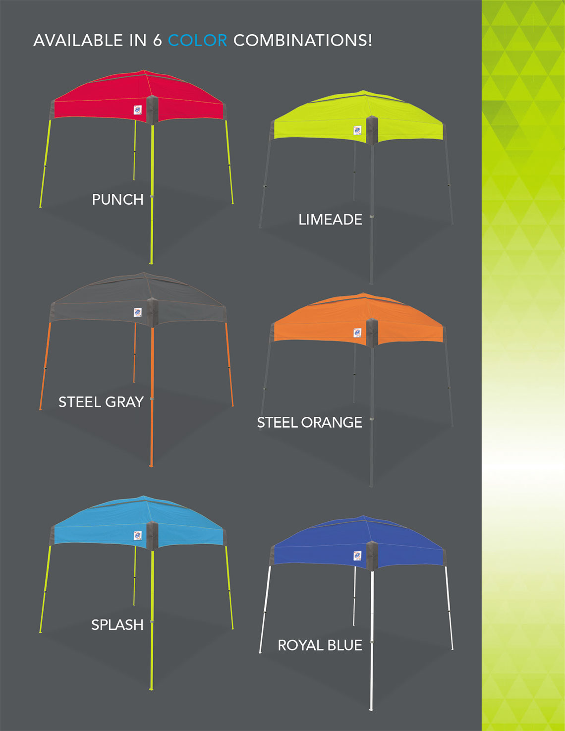 Ръководство за потребителите на сгъваема шатра за отдих E-Z UP® Dome® - страница 9