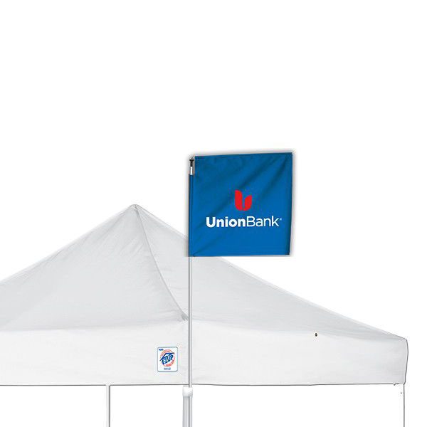 промо флаг за шатри E-Z UP® Corner в 0.6 м x 0.6 м