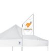 промо флаг за шатри E-Z UP® Corner в 0.6 м x 1.2 м