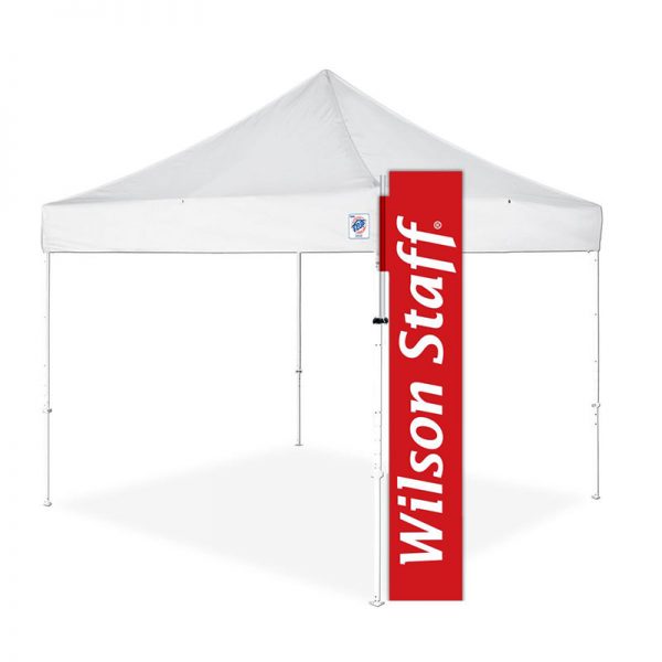 промо флаг за шатри E-Z UP® Corner в 0.5 м x 3.0 м