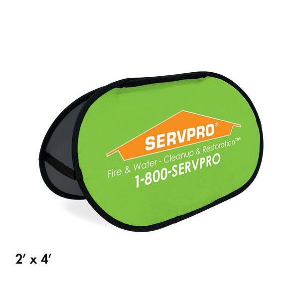 рекламен банер E-Z UP® Pop Up Banner зелен