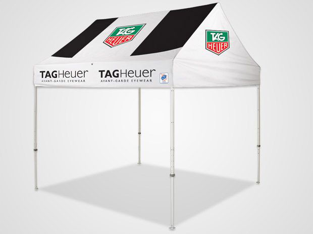 професионална рекламна шатра Hut™ 3x3м. брандирана визия 4