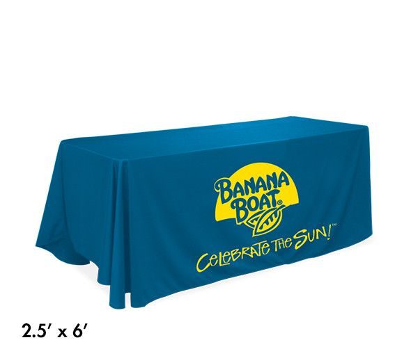рекламна покривка за маса E-Z UP® Table Throws 2х6 м.