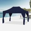 голяма тъмно синя луксозна шатра Bungalow® 3x4.5м.