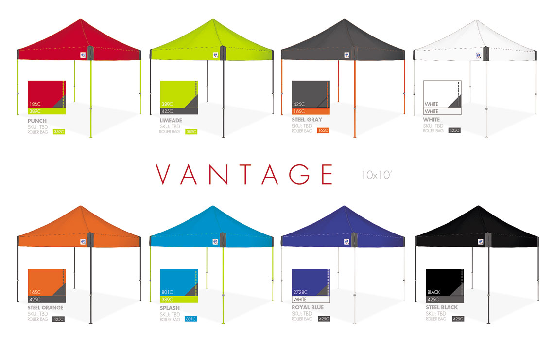 шатра Vantage цветови комбинации