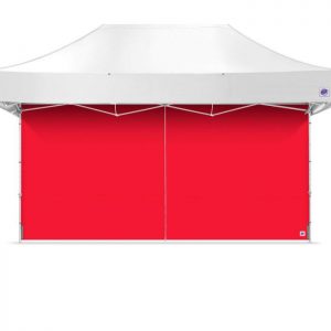 голяма червена страница за професионални шатри E-Z UP® Endeavor 4.5 м. с цип