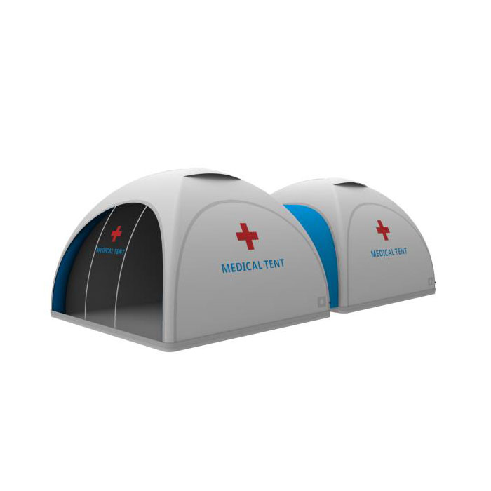 надуваеми шатри за извънредни ситуации Medical Aero Dome™ снимка 3 навързани 2 броя