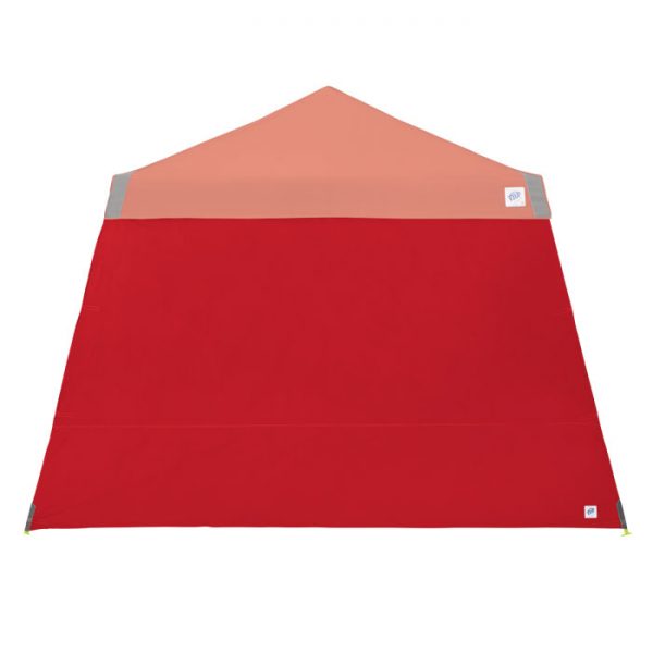 цяла страница за шатри за отдих E-Z UP®3м. с полегати крака - червена поглед отзад