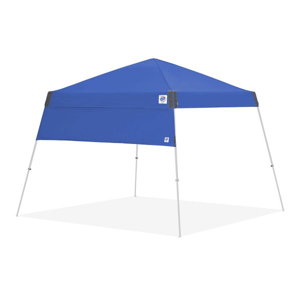 страница за шатри за отдих E-Z UP® с полегати крака - синя