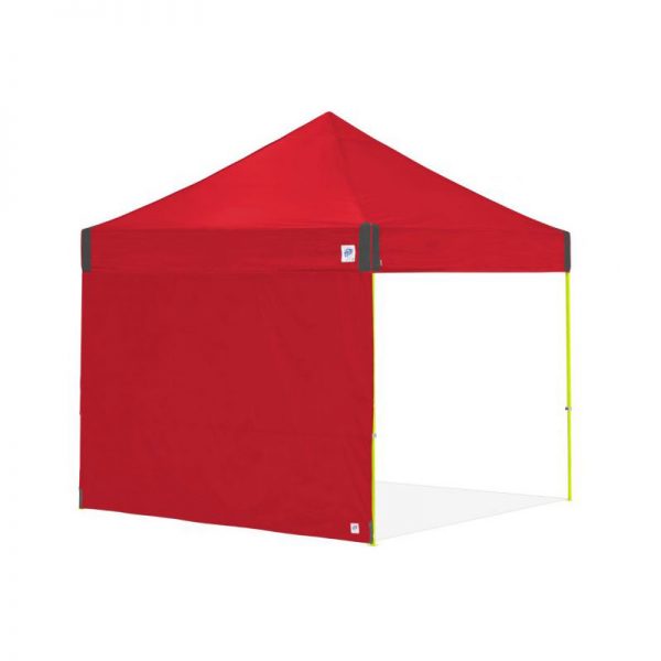 цяла страница за шатри за отдих E-Z UP®3м. с прави крака - червена