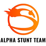 Alpha Stunt Team лого - клиент на Шелтърс България
