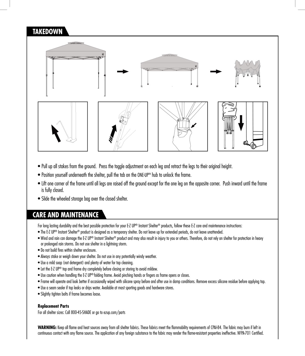 инструкции шатра Patriot 3x3м. - страница 2