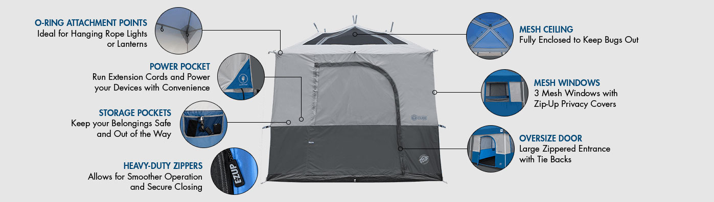 Camping Cube Sport технологии